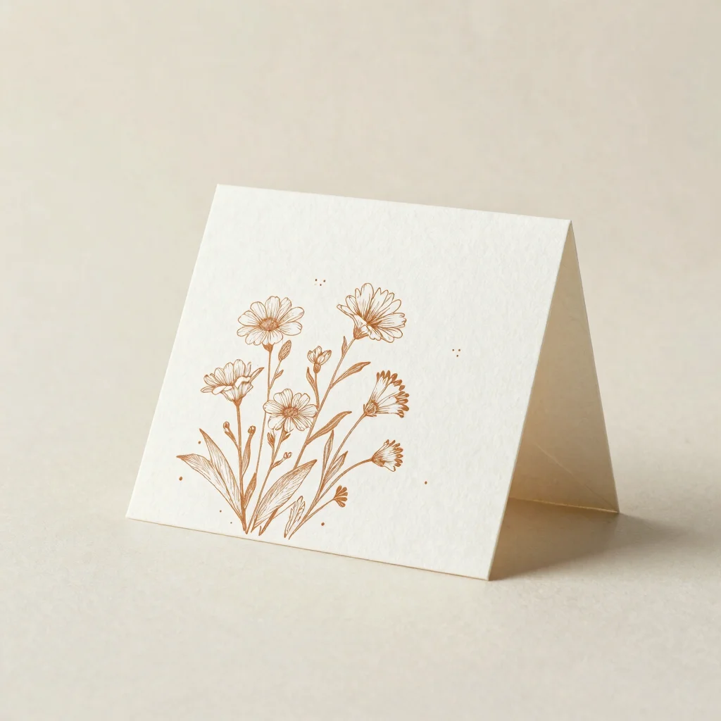 Little Wildflower Note